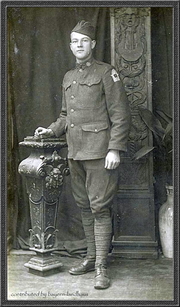 Unknown 17th Field Artillery Soldier. Possibly taken at Coblenz, Germany 1919