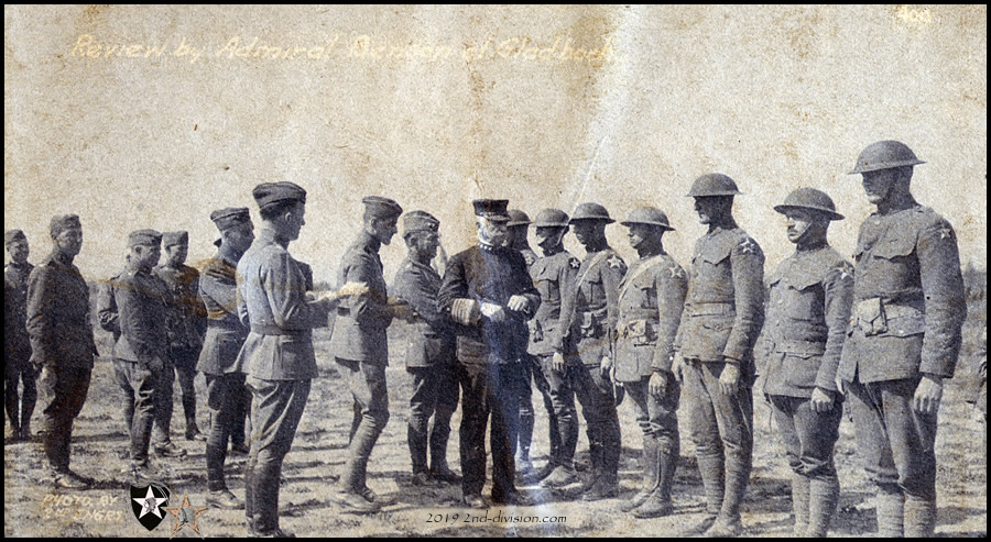 Review by Admiral Benson at Gladbach, Germany. May 19, 1919.