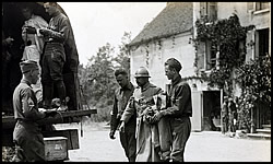 Wounded French Officer  15th Field Hospital, near Montreuil.