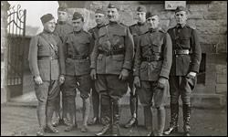 Officers of 2nd Field Artillery Brigade. Taken December 22, 1918 at Heddesdorf, Germany.