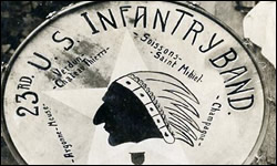 23rd Infantry drum from Coblenz, Germany