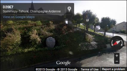 2nd Division boulder at Sommepy-Tahure