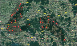 2nd Division map of Bar-le-Duc area