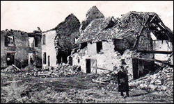 Bataille de Chateau-hierry - Interieur de la Ferme - The First American Victory BELLEAU