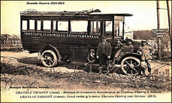 CHATEAU THIERRY (Aisne) Local Railway between Chateau Thierry and Belleau (1918)