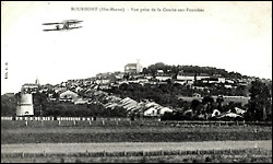 Bourmont (Hte-Marne) Vue prise de la Combe-aux-Fourches