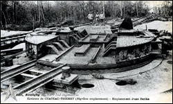 Environs de Chateau-Thierry (Big-Gun emplacement) — Emplacement d'une Bertha