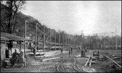 2d Engineers Building Steel Mess Hall at Vallendar