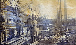 2d Engineers Building Steel Mess Hall at Vallendar