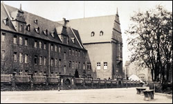 The Rhine, above Coblenz, showing Hospital No. 22, Ehrenbreitstein Fortress & Paffendorf.