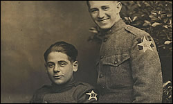 Two unknown 2nd Engineers at Engers, Germany 1919.