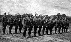 Review of 2nd Engineers by Brig. Gen. McCloskey at Engers, Germany